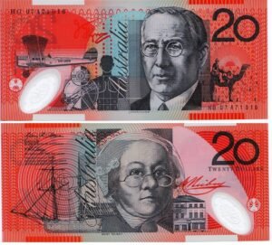 $20 AUD Scheine