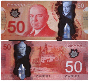 $50 CAD Scheine