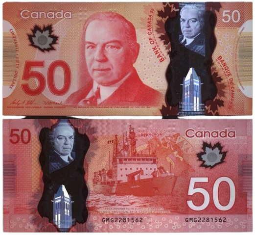 $50 CAD Scheine